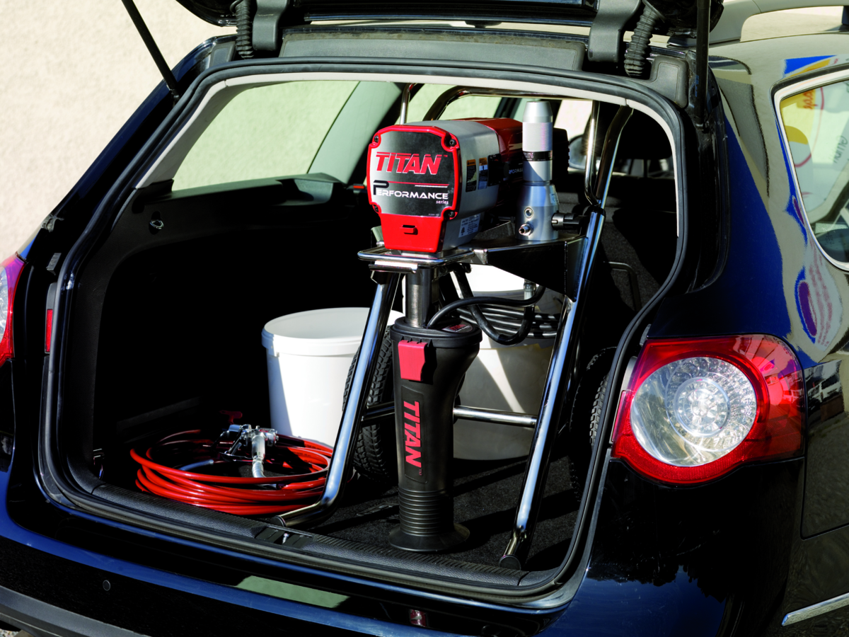 Installation Titan Pump Runner pour pompes airless voiture