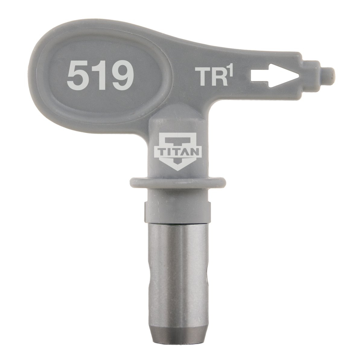Buse airless TITAN TR1 519 grise pour peintures industrielles et époxy