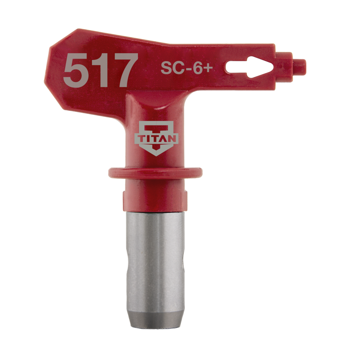 Buse airless TITAN SC-6+ 517 rouge pour peintures murales