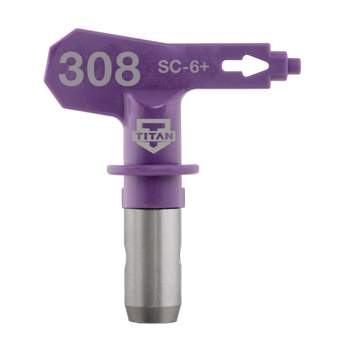 Buse airless TITAN SC-6+ Fine Finish 308 violette pour laques et vernis