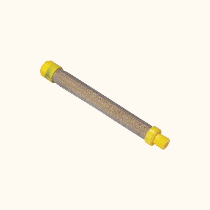 Filtre pour pistolet airless destiné aux peintures fines et finitions de haute qualité