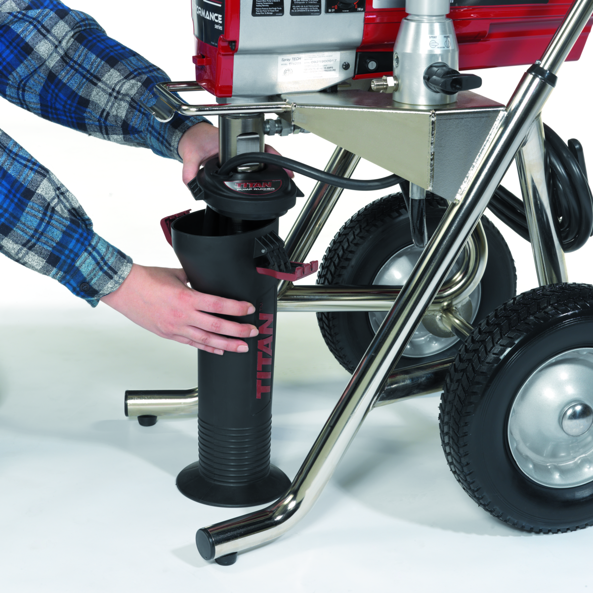 Installation Titan Pump Runner pour pompes airless