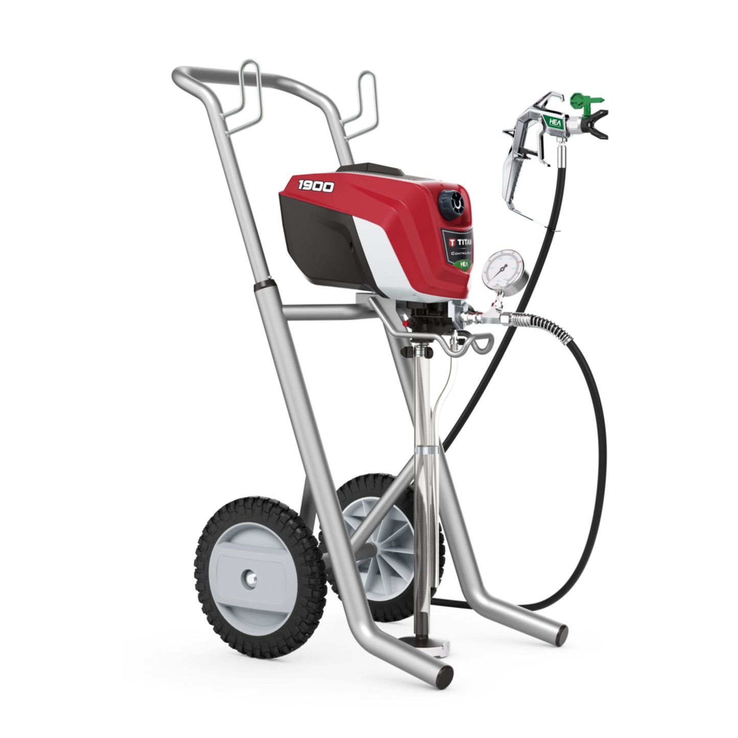 Station de peinture Titan ControlMax montée sur chariot pour travaux de pulvérisation airless