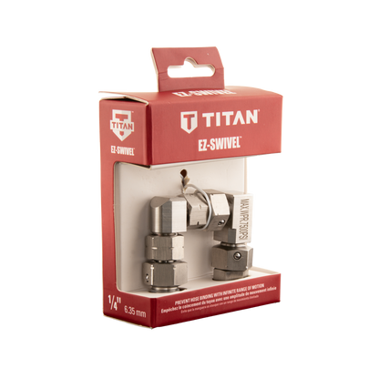 Raccord tournant Titan EZ Swivel compatible avec les systèmes de pulvérisation professionnels