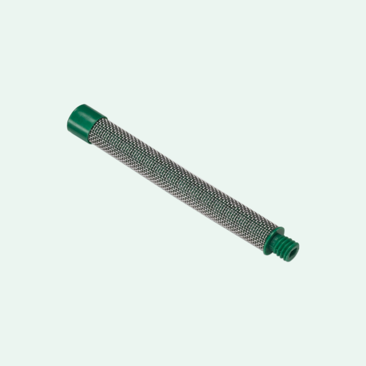 Filtre vert Titan pour pistolet airless assurant une filtration adaptée aux revêtements de peinture