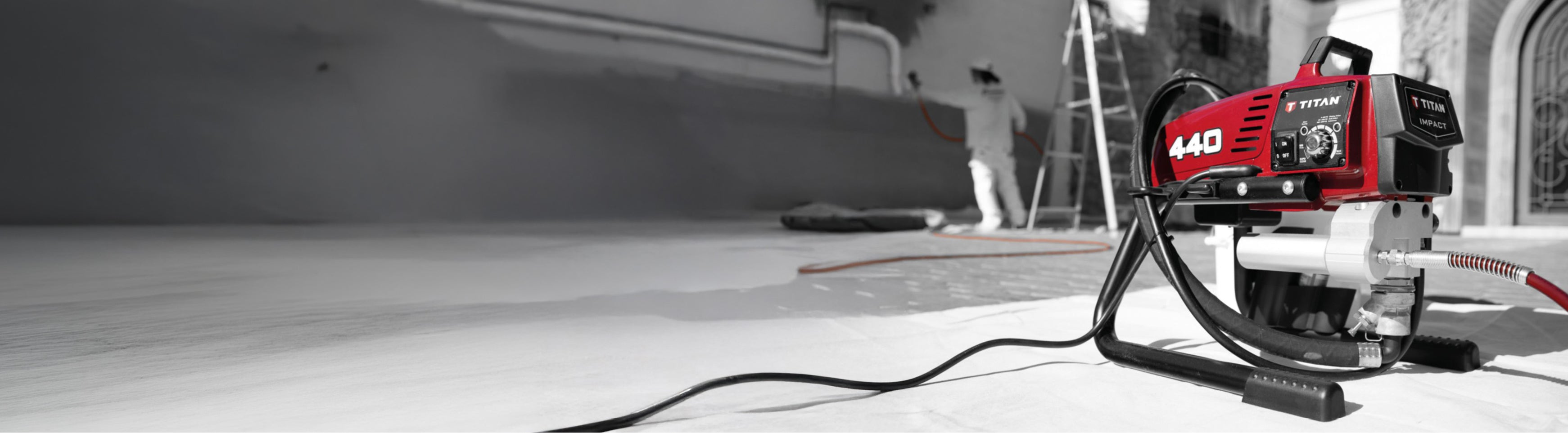 Pulvérisateur airless Titan Impact 440 pour applications de peinture professionnelles