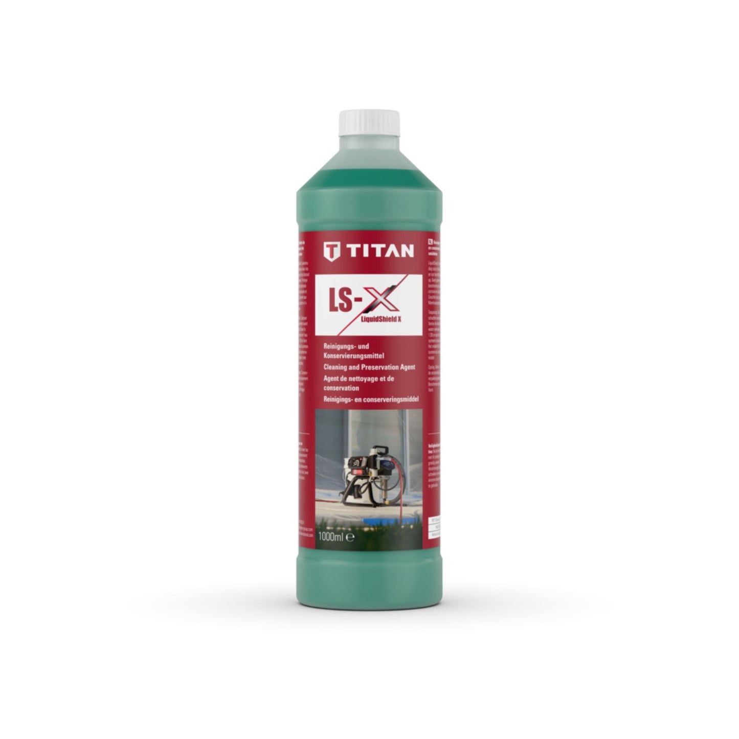 Titan LS-10 Liquid Shield X, agent de nettoyage et de conservation pour pulvérisateurs airless