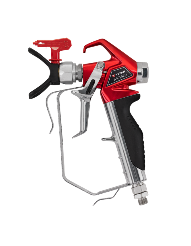 Pistolet airless professionnel Titan RX-PRO+ rouge