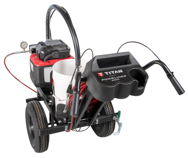Traceur de ligne Titan PowrLiner 3500 vue en angle