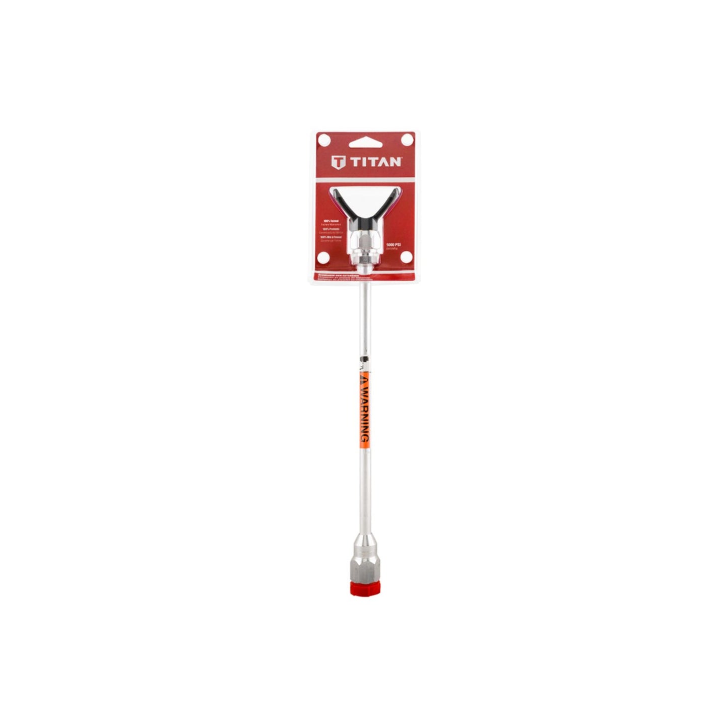 Rallonge Titan pour pistolet de peinture airless 25 cm avec emballage blister