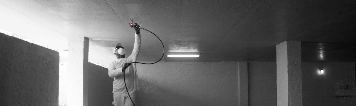 Travaux de peinture intérieure avec pistolet airless Titan RX-PRO