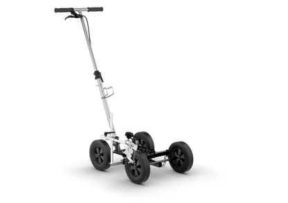 Vue droite du chariot de traçage Titan Side Striper Pro pour la signalisation horizontale