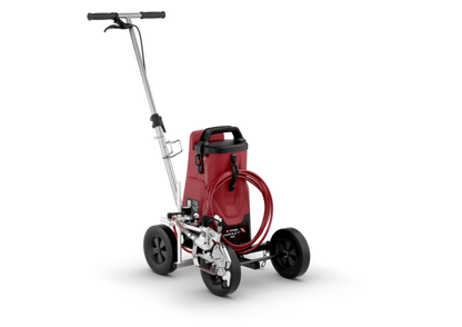 Vue droite de la machine de marquage au sol Titan Side Striper Pro X120